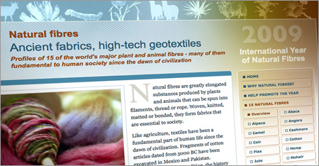 International Year of Natural Fibres International Year of Natural Fibres