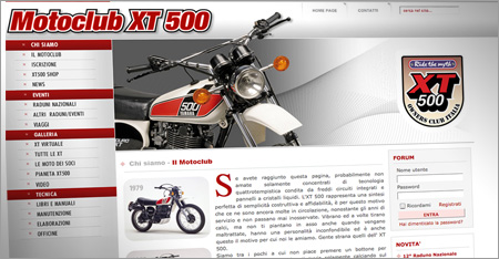 Motoclub XT500 Motoclub XT500