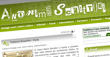 Anonima Scrittori Anonima Scrittori