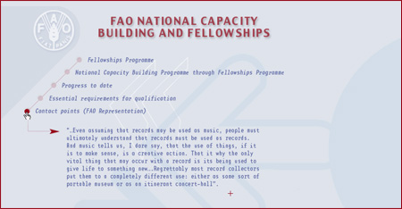 Fao national capacity building and fellowships Fao national capacity building and fellowships
