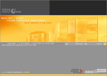 Berlino-Roma - Young creative industry Berlino-Roma - Young creative industry